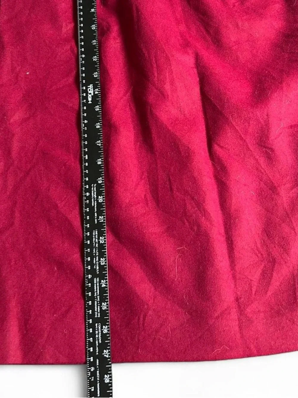 Pendleton Rich Raspberry Pencil Skirt - Picture 3 of 6
